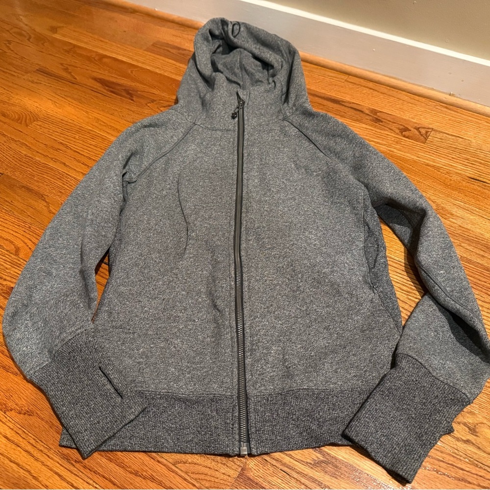 Lululemon Athletica Charcoal Gary Scuba Hoodie